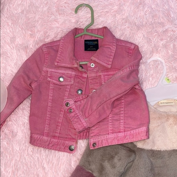 Pink denim jacket 💕 - Picture 2 of 2